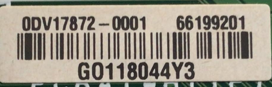 MAIN PARA SMART TV LH 4K / NUMERO DE PARTE EBT66199201 / EAX69083603 / 66199201 / 69083603 / 0DV17872-0001 / G01188044Y3 / DISPLAY HV650QUB-N9E / MODELO 65" - Imagen 2